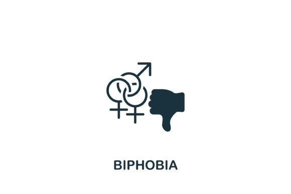 Biphobia Icon – A Versatile Graphic for Local Branding