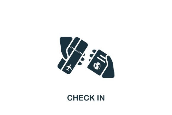 Check In Icon: A Versatile Graphic for Modern Web and Editorial Design