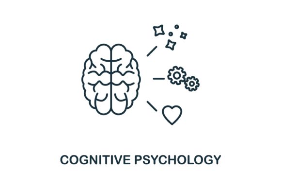 Cognitive Psychology Icon for Small Business Branding