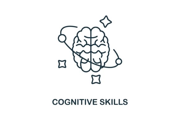 Cognitive Skills Icon for Graphics and Icons
