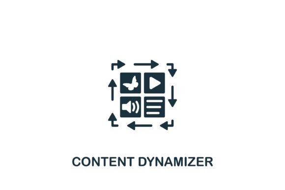 Content Dynamizer Icon for Graphic Design Projects