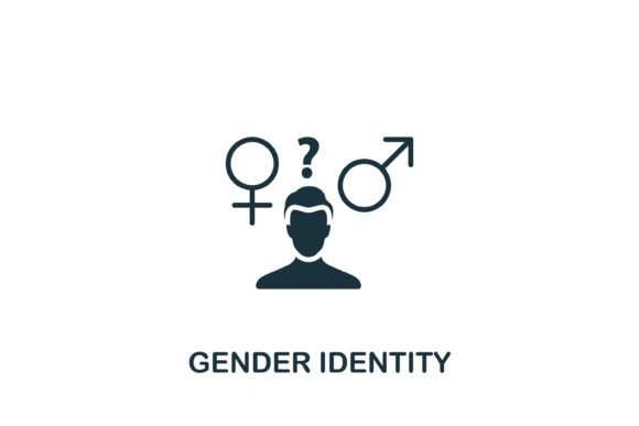 Gender Identity Icon for Small Business Branding