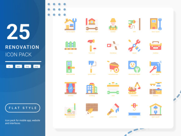 Renovation Icon Pack Review for Embroidery Projects