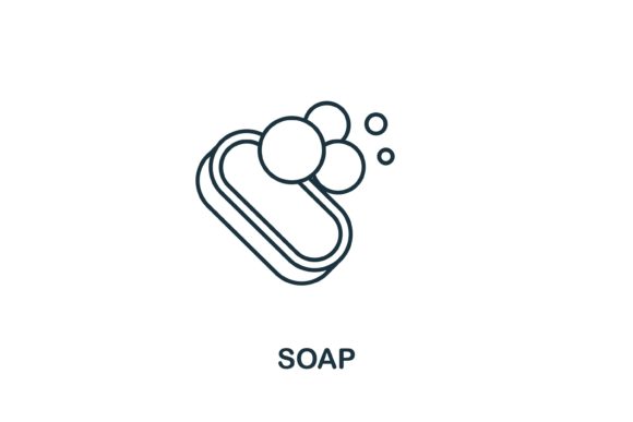 Soap Icon for Embroidery Projects