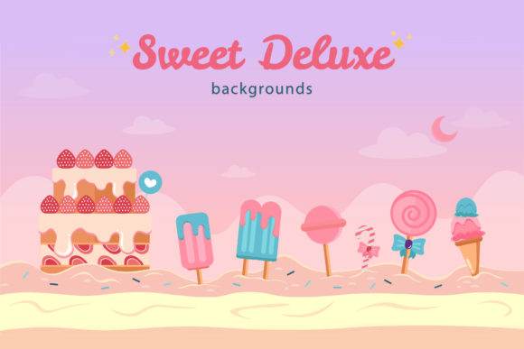 Sweet Deluxe Background B for Branding and Graphics