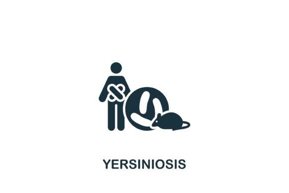 Yersiniosis Icon for Modern Graphics and Icons